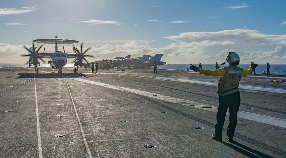 Nimitz Conducts Flight Operations