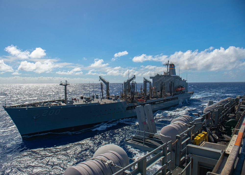 Nimitz Conducts Fueling-at-Sea