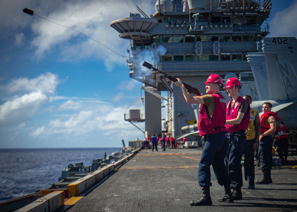 Nimitz Conducts Fueling-at-Sea