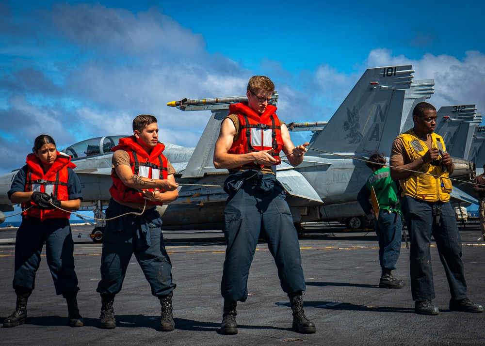 Nimitz Conducts Fueling-at-Sea