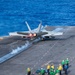 Aircraft Takes Off From Flight Deck