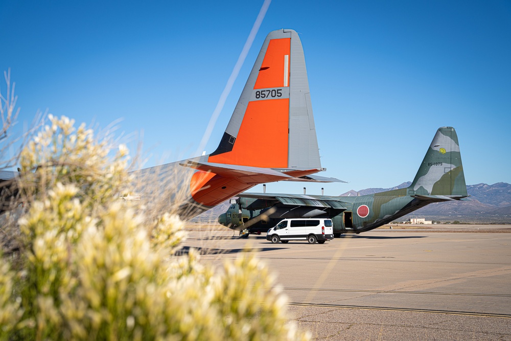 C-130's from around the world learn advanced tactics during AMC course