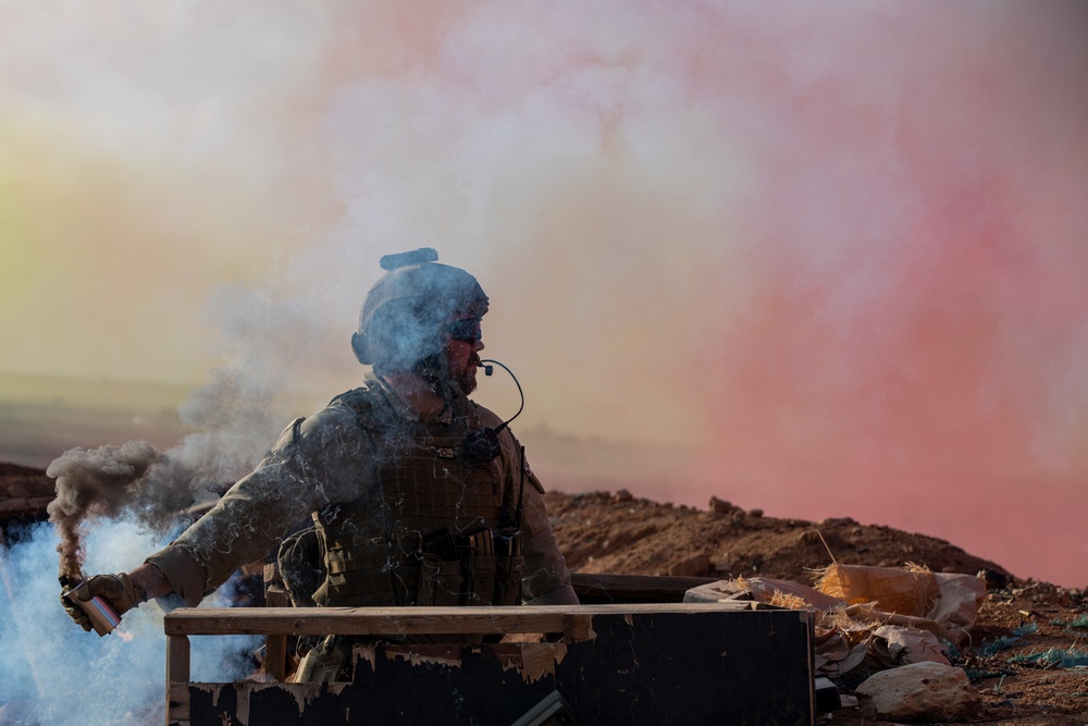 Telemark Mechanized Infantry Battalion, Task Force Viking, Combined Joint Task Force - Operation Inherent Resolve, conducts operational rehearsals