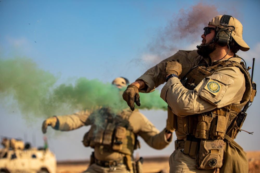 Telemark Mechanized Infantry Battalion, Task Force Viking, Combined Joint Task Force - Operation Inherent Resolve, conducts operational rehearsals