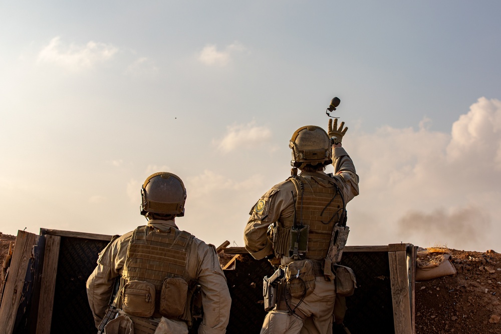 Telemark Mechanized Infantry Battalion, Task Force Viking, Combined Joint Task Force - Operation Inherent Resolve, conducts operational rehearsals