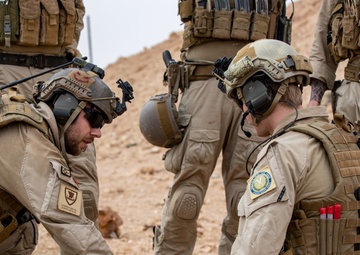 Telemark Mechanized Infantry Battalion, Task Force Viking, Combined Joint Task Force - Operation Inherent Resolve, conducts operational rehearsals