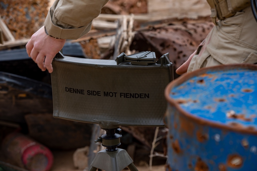 Telemark Mechanized Infantry Battalion, Task Force Viking, Combined Joint Task Force Operation Inherent Resolve, conducts operational rehearsals