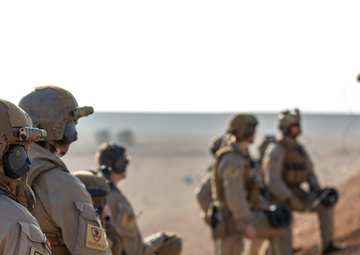 Telemark Mechanized Infantry Battalion, Task Force Viking, Combined Joint Task Force Operation Inherent Resolve, conducts operational rehearsals