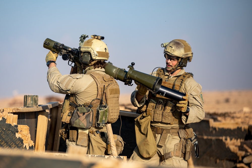 Telemark Mechanized Infantry Battalion, Task Force Viking, Combined Joint Task Force Operation Inherent Resolve, conducts operational rehearsals