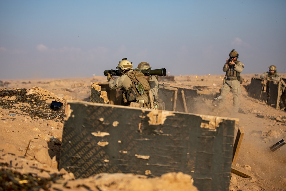 Telemark Mechanized Infantry Battalion, Task Force Viking, Combined Joint Task Force Operation Inherent Resolve, conducts operational rehearsals