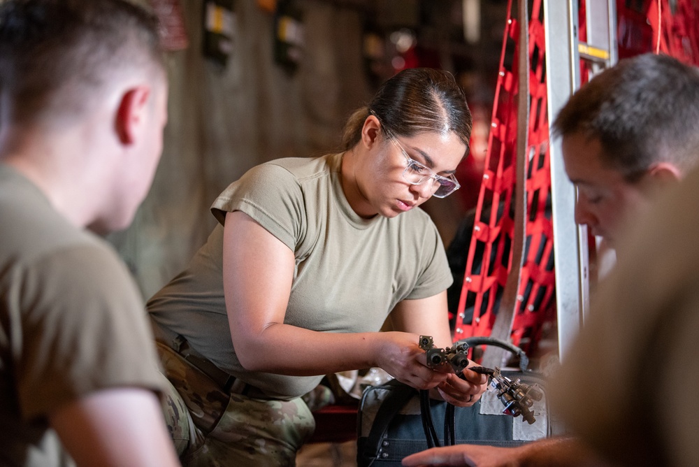 Maintenance University provides training for Airmen from five states
