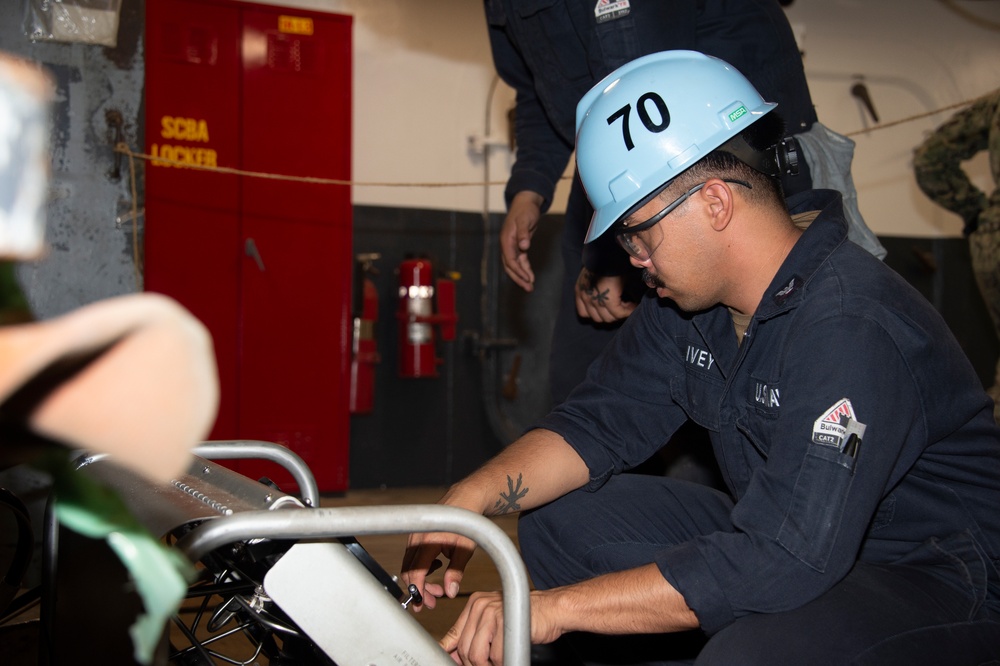 Sailors Serve Aboard USS Carl Vinson (CVN 70)