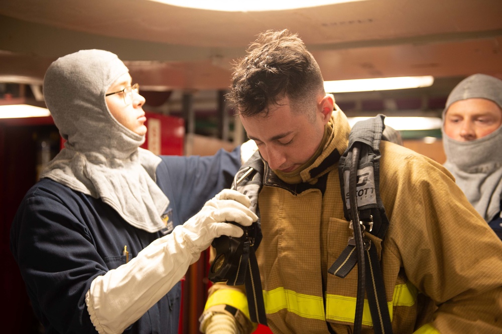 Sailors Serve Aboard USS Carl Vinson (CVN 70)