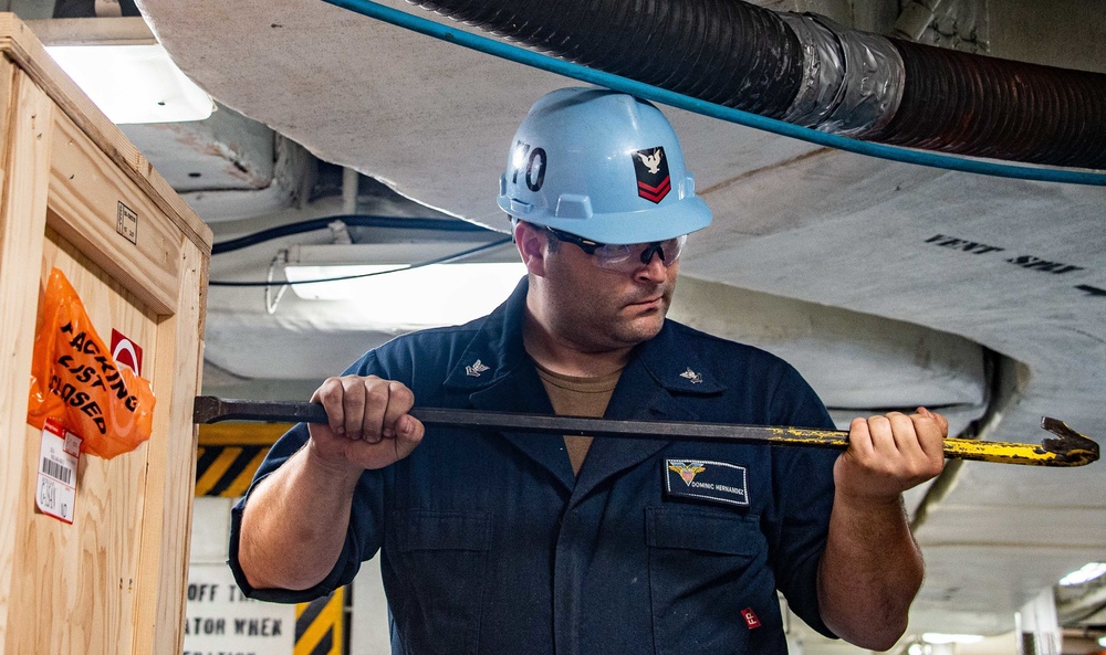 Sailors Serve Aboard USS Carl Vinson (CVN 70)