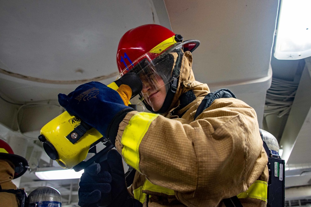 Sailors Serve Aboard USS Carl Vinson (CVN 70)