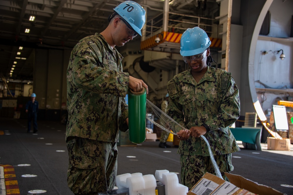 Sailors Serve Aboard USS Carl Vinson (CVN 70)