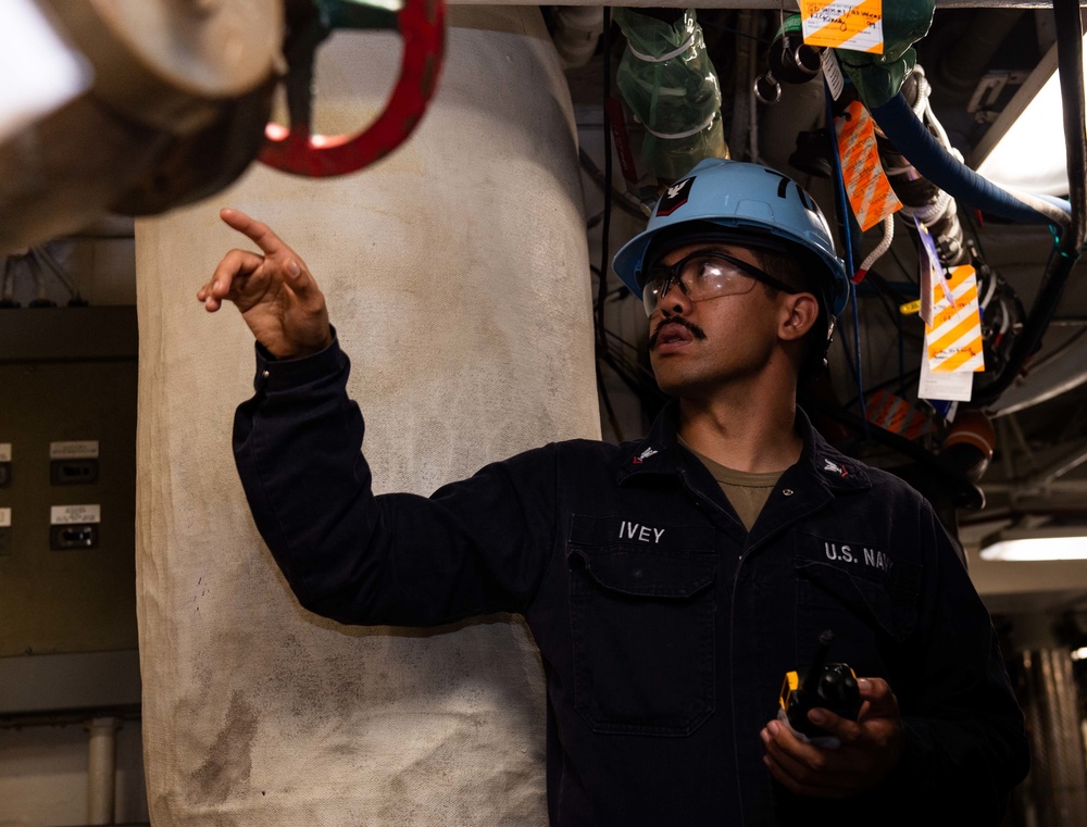 Sailors Serve Aboard USS Carl Vinson (CVN 70)