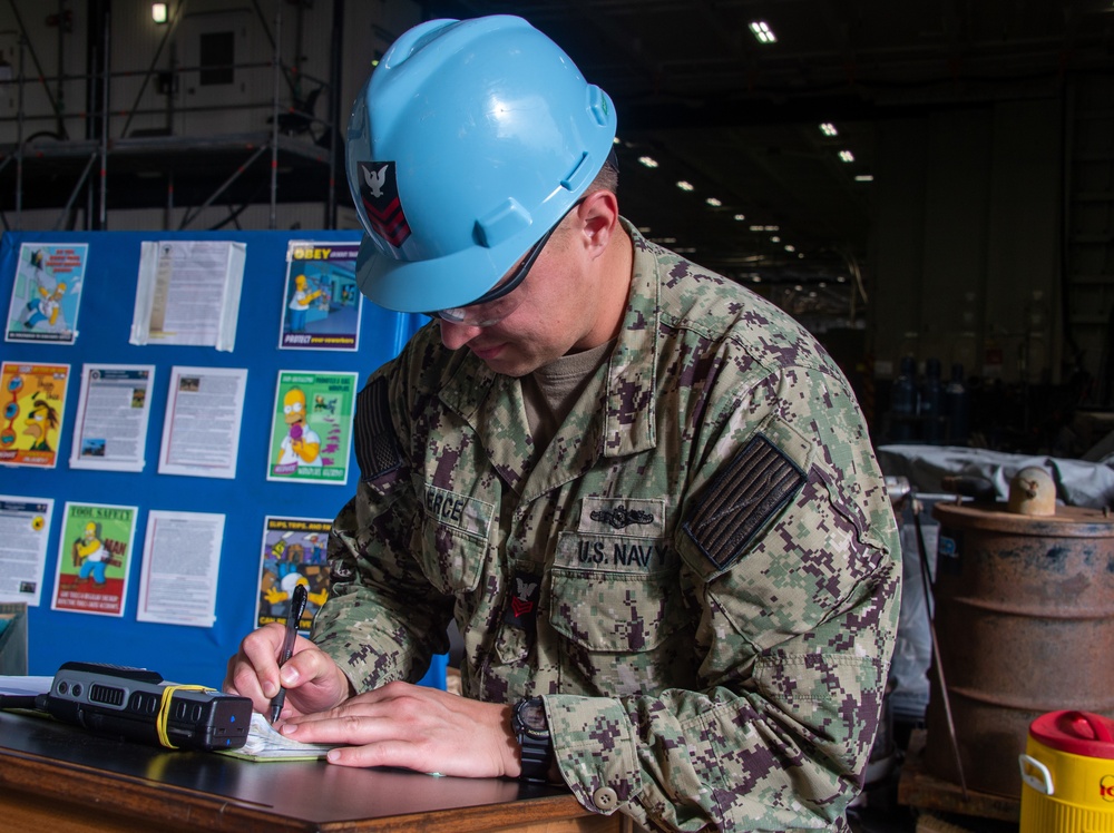 Sailors Serve Aboard USS Carl Vinson (CVN 70)