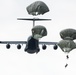 U.S. Air Force and Army conduct airborne operations at JBER