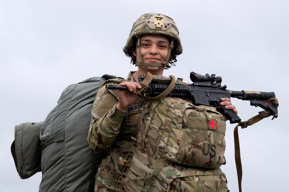 U.S. Air Force and Army conduct airborne operations at JBER