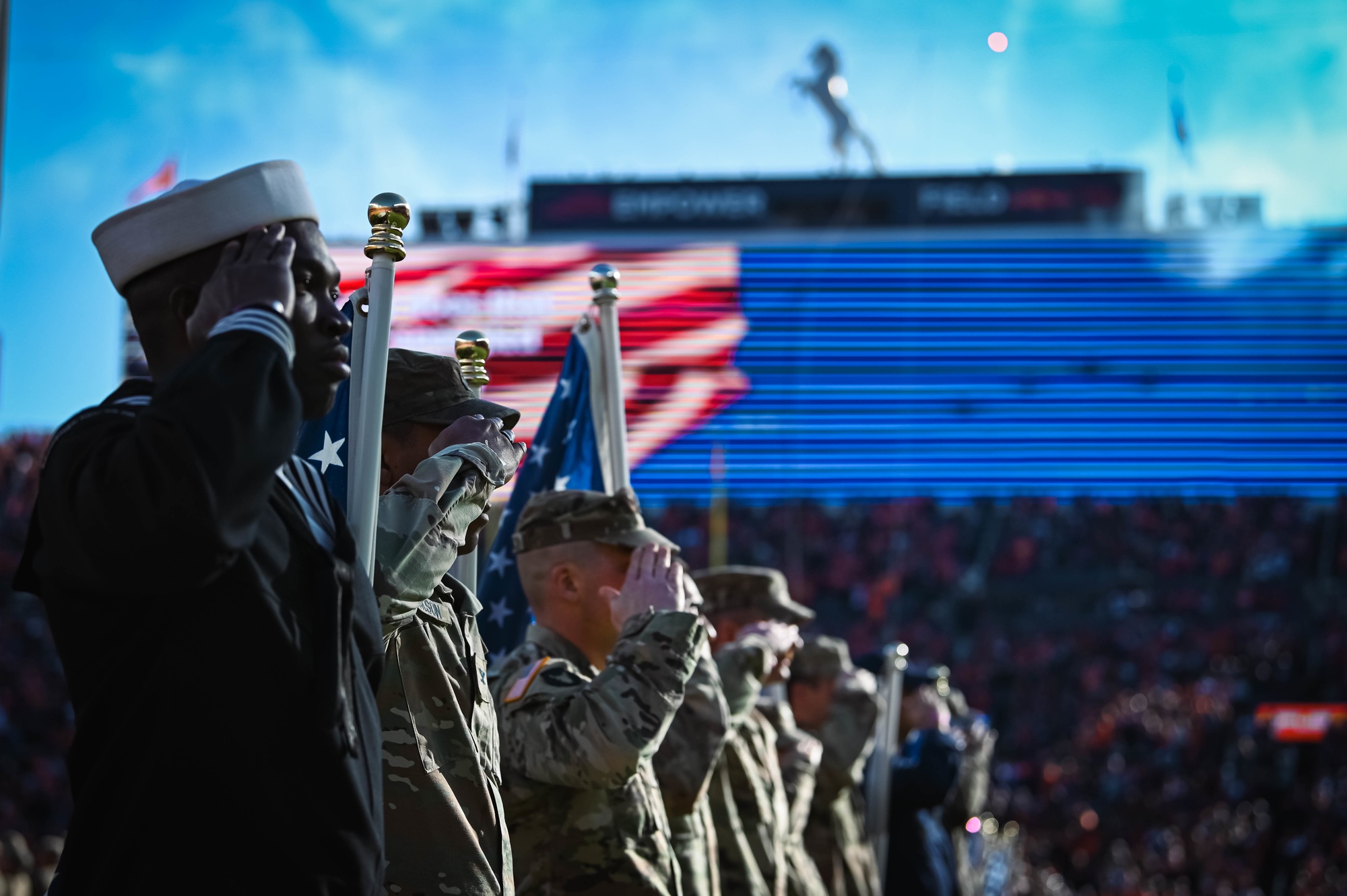 DVIDS - Images - Denver Broncos Salute to Service Game [Image 1 of 13]