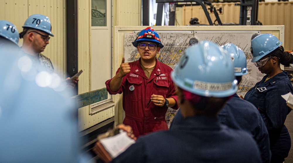 Sailors Serve Aboard USS Carl Vinson (CVN 70)