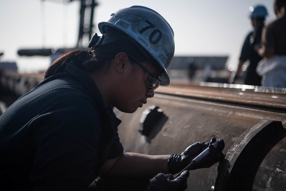 Sailors Serve Aboard USS Carl Vinson (CVN 70)