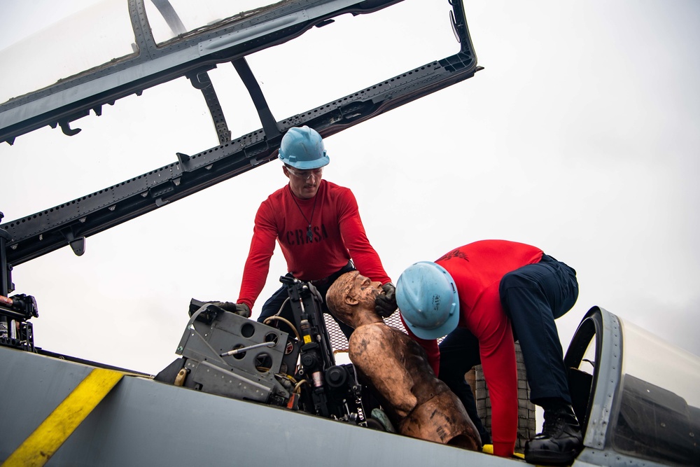 Sailors Serve Aboard USS Carl Vinson (CVN 70)