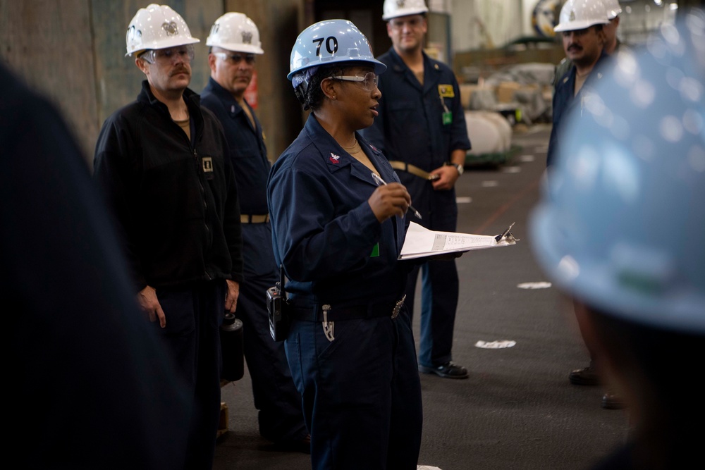 Sailors Serve Aboard USS Carl Vinson (CVN 70)