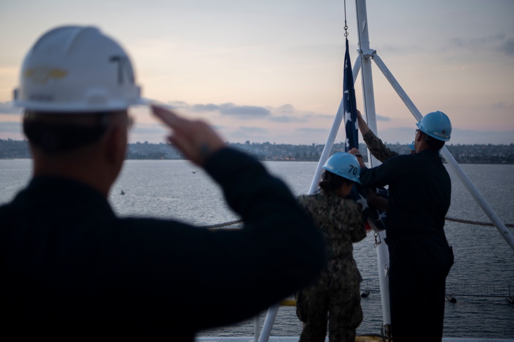 Sailors Serve Aboard USS Carl Vinson (CVN 70)