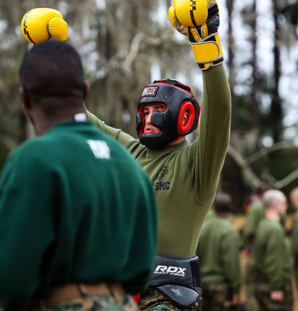 Hands Up: Charlie Company Body Sparring