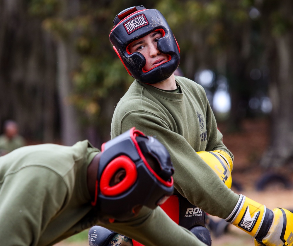 Hands Up: Charlie Company Body Sparring