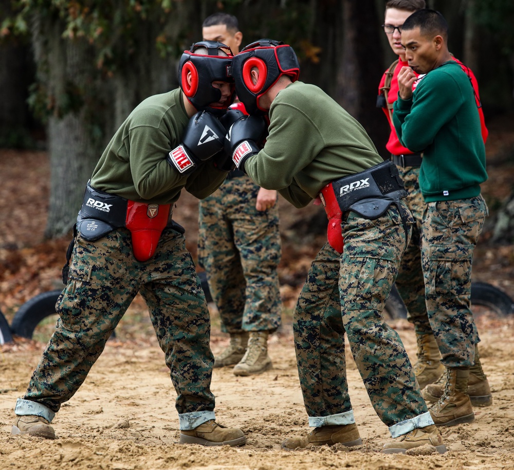 Hands Up: Charlie Company Body Sparring