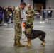 USAREC Soldier and K9 Atuk demonstration at FFA