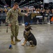 USAREC Soldier and K9 Atuk demonstration at FFA