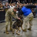 USAREC Soldier and K9 Atuk demonstration at FFA