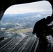 Drop zone drop-off: Washington National Guard pilots support special forces static line jumps