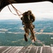 Drop zone drop-off: Washington National Guard pilots support special forces static line jumps