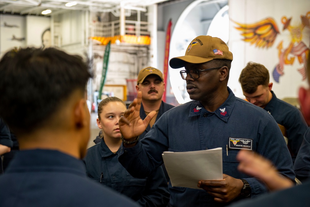 Sailors Serve Aboard USS Carl Vinson (CVN 70)