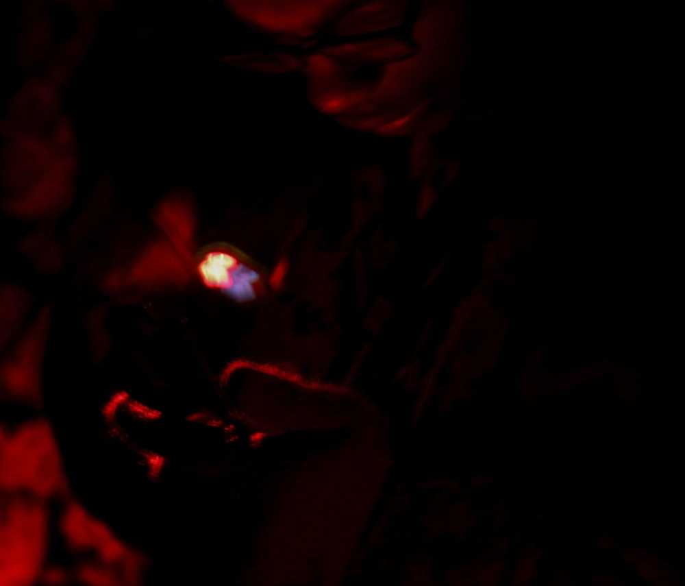 India Company Night Land Navigation
