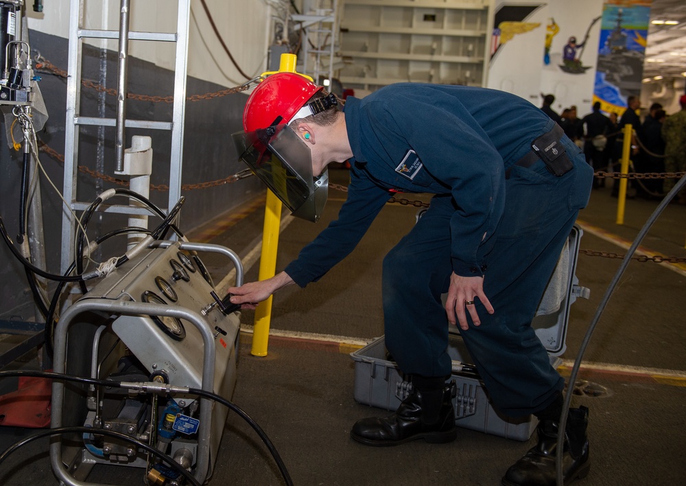 Sailors Serve Aboard USS Carl Vinson (CVN 70)