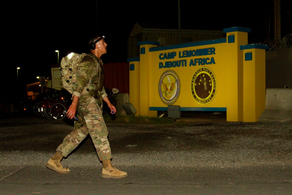 New York Army National Guard unit hosts Norwegian Foot March in Horn of Africa