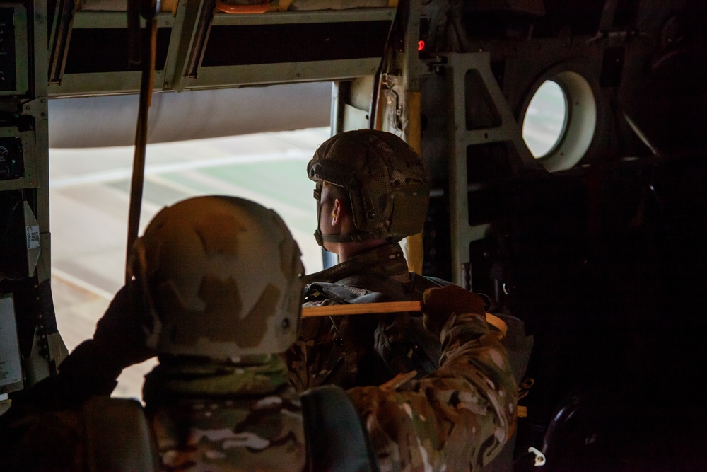 SOCEUR soldiers conduct HALO Jumps