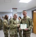 Departing Soldiers of ASG-KU receive awards, January, 2023