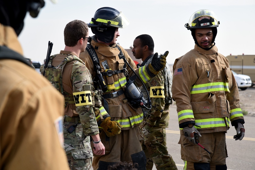 380th Air Expeditionary Wing Major Accident Response Exercise