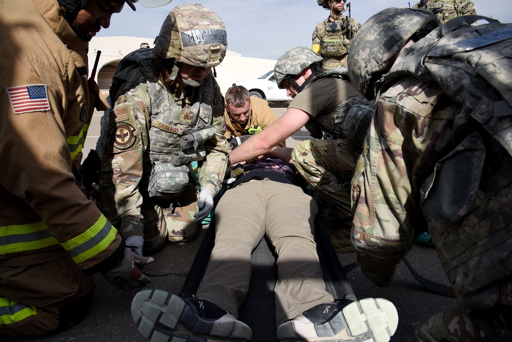 380th Air Expeditionary Wing Major Accident Response Exercise