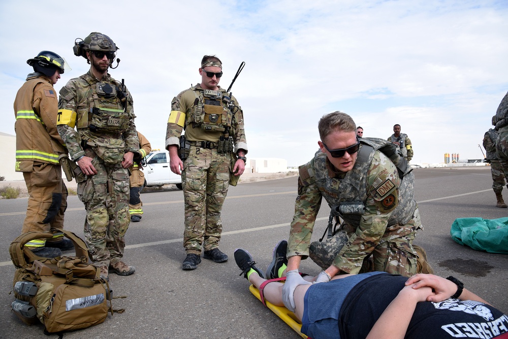 380th Air Expeditionary Wing Major Accident Response Exercise