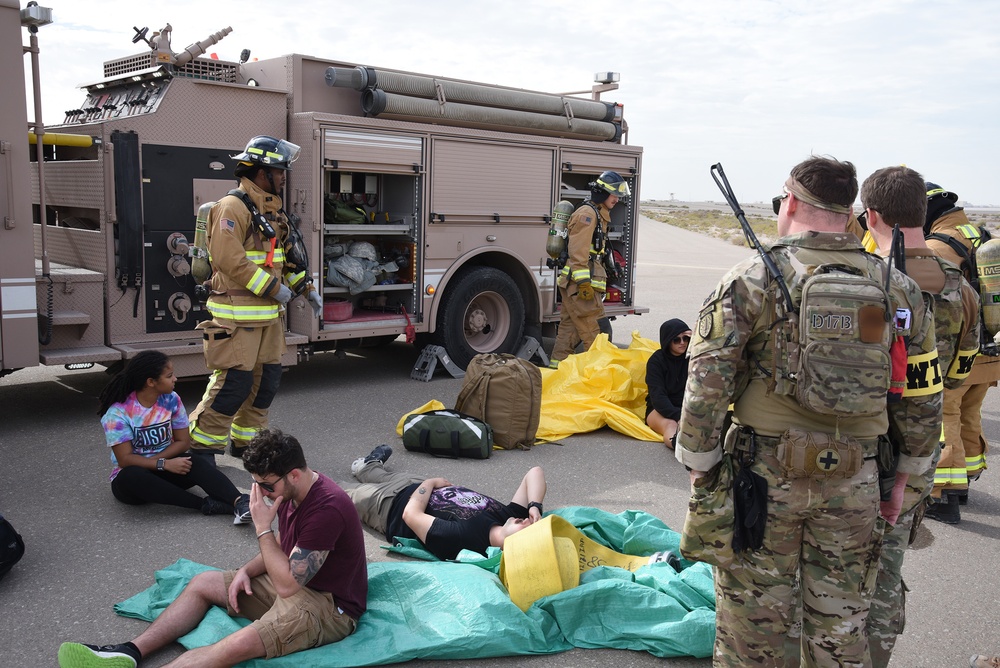 380th Air Expeditionary Wing Major Accident Response Exercise