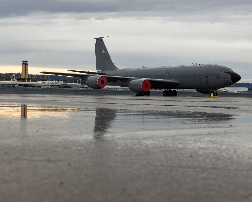 KC-135R on Flightline