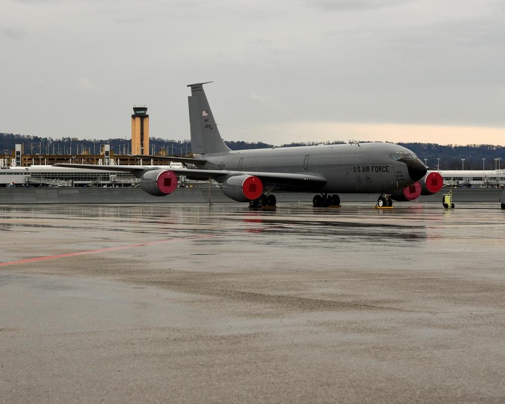 KC-135R on Flightline